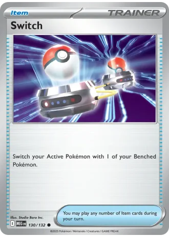 Switch #130/132 — Mega Evolution