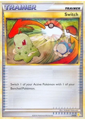 Switch #24/30 — HS trainer Kit (Raichu)