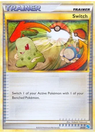 Switch #28/30 — HS trainer Kit (Gyarados)