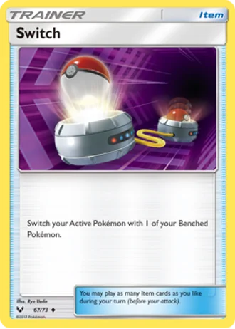 Switch #67/73 — Shining Legends