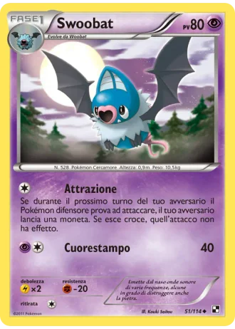 Swoobat #51/114 — Nero e Bianco