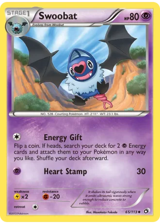 Swoobat #65/113 — Legendary Treasures