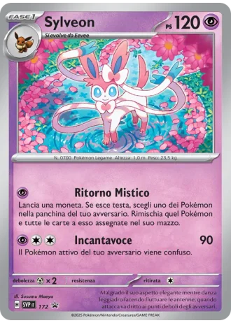 Sylveon #172 — Scarlatto e Violetto Promos