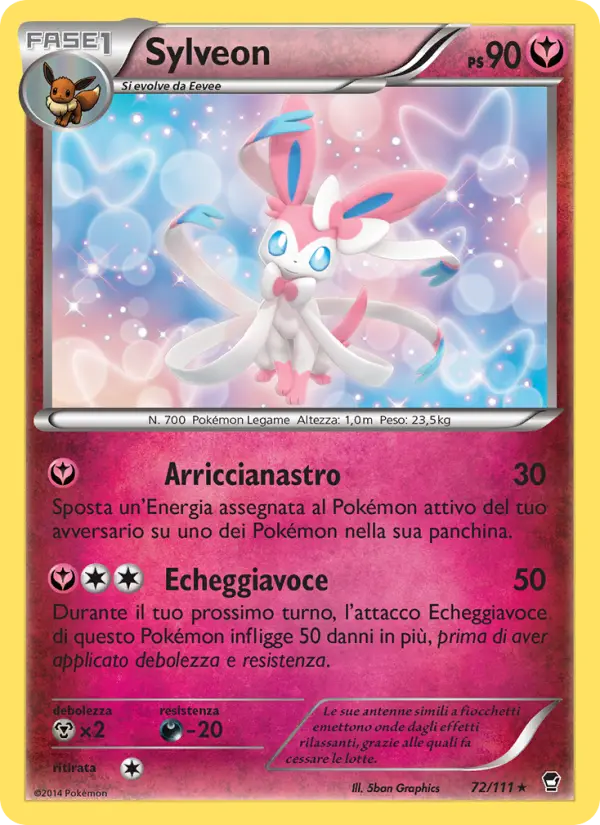 Sylveon #72 — Colpi Furiosi