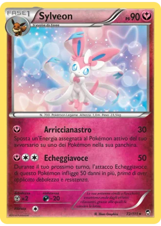 Sylveon #72 — Colpi Furiosi