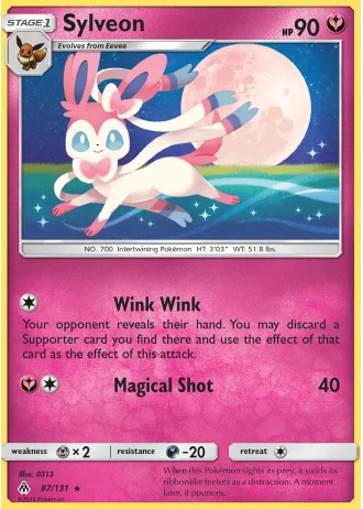 Sylveon #87/131 — Forbidden Light