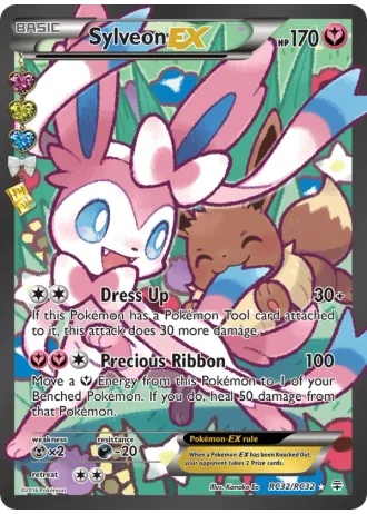 Sylveon EX RC32 — Radiant Collection (Generations)