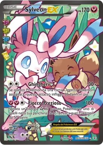 Sylveon EX RC32/32 — Radiant Collection (Generazioni)