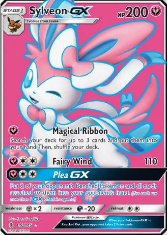 Sylveon GX #140 — Guardians Rising