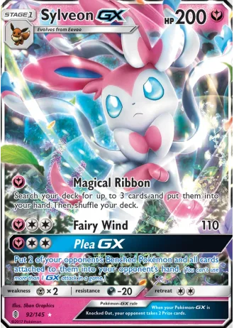 Sylveon GX #92 — Guardians Rising