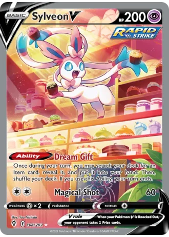Sylveon V #184/203 — Evolving Skies