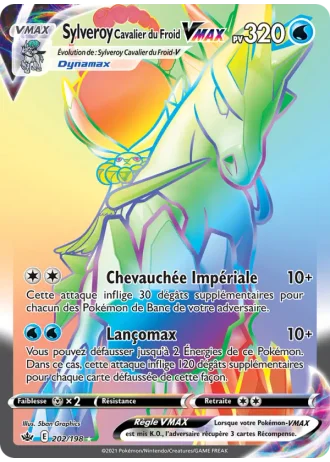 Sylveroy Cavalier du Froid VMAX #202 — Règne de Glace
