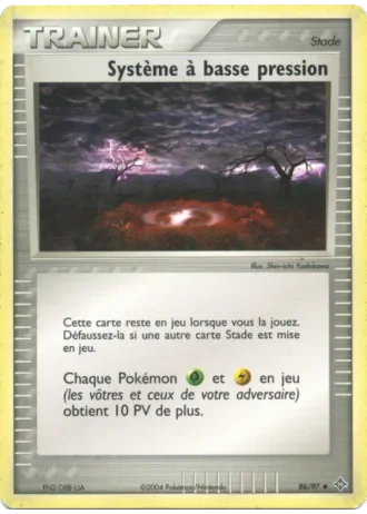 Système à basse pression #86/97 — EX Dragon