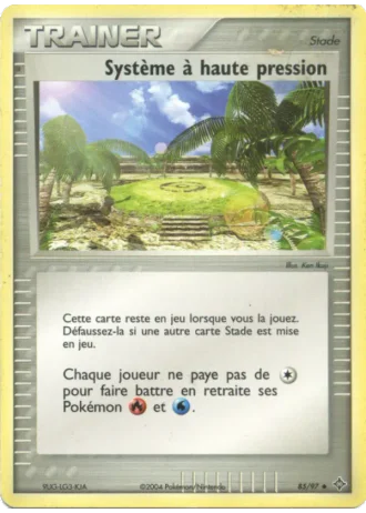 Système à haute pression #85/97 — EX Dragon