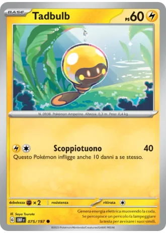 Tadbulb #075 — Ossidiana Infuocata