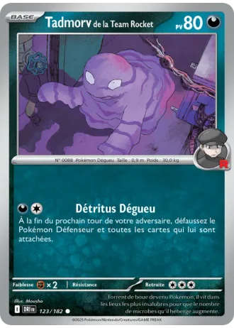 Tadmorv de la Team Rocket #123 — Rivalités Destinées