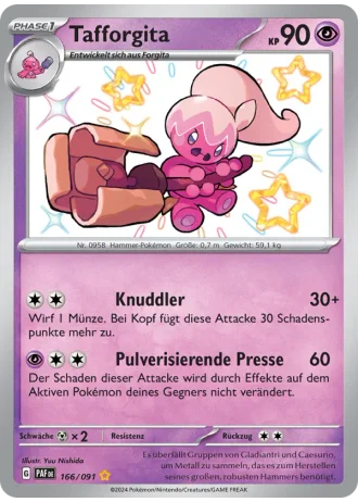 Tafforgita #166/91 — Paldeas Schicksale