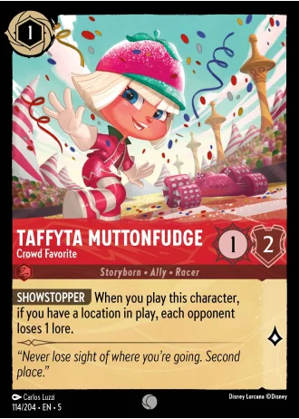 Taffyta Muttonfudge - Crowd Favorite #114/204 — Shimmering Skies