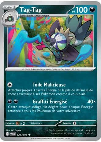 Tag-Tag #121/191 — Étincelles Déferlantes