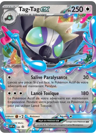 Tag-Tag ex #100 — Écarlate & Violet Promos