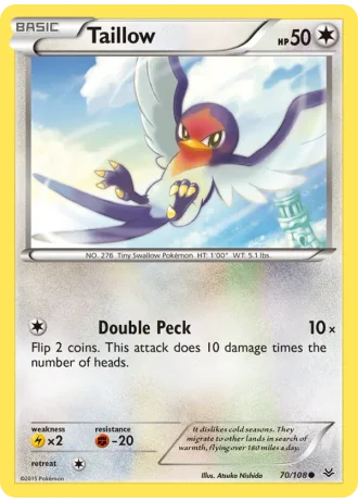 Taillow #70 — Roaring Skies