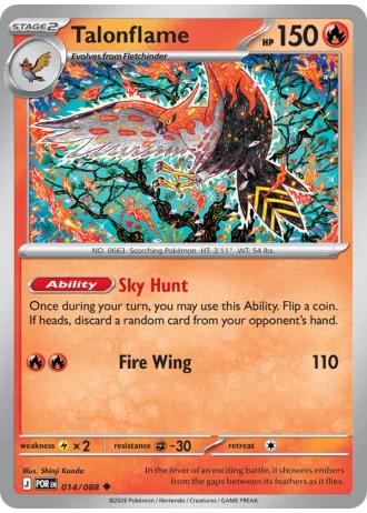 Talonflame #014/88 — Perfect Order