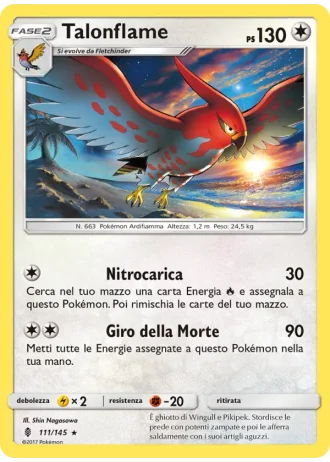Talonflame #111/145 — Guardiani Nascenti