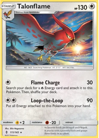 Talonflame #111 — Guardians Rising