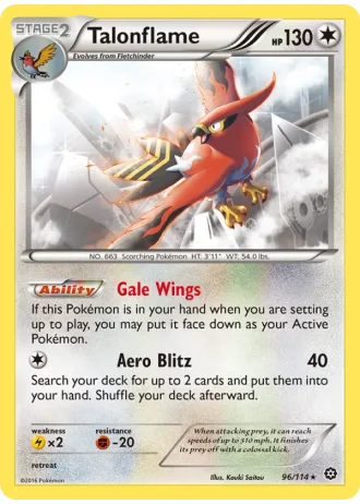 Talonflame #96/63 — World Championships 2016