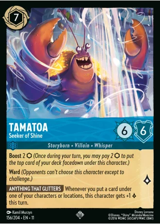 Tamatoa - Seeker of Shine #156/204 — Winterspell