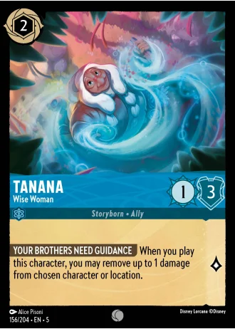 Tanana - Wise Woman #156/204 — Shimmering Skies