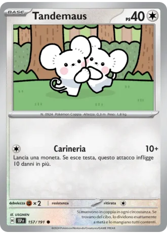 Tandemaus #157/191 — Scintille Folgoranti
