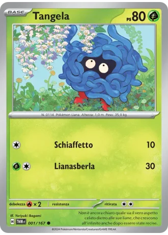 Tangela #001/167 — Crepuscolo Mascherato
