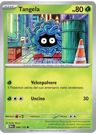 Tangela #006/132 — Megaevoluzione