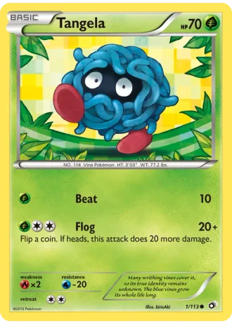 Tangela #1 — Legendary Treasures