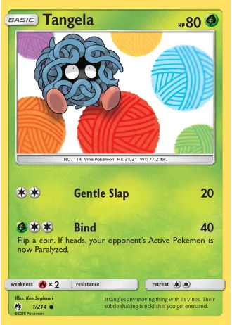 Tangela #1 — Lost Thunder