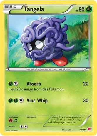 Tangela #13 — XY trainer Kit (Latias)