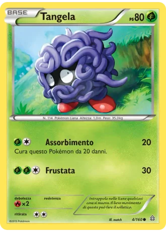 Tangela #4/160 — Scontro Primordiale