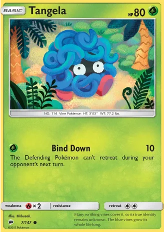 Tangela #7 — Burning Shadows