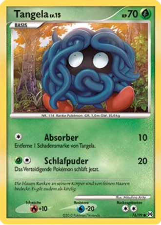 Tangela #76/99 — Arceus