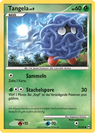 Tangela #77/99 — Arceus