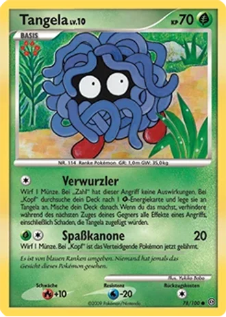 Tangela #78/100 — Sturmtief