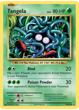 Tangela #8/108 — Evolutions