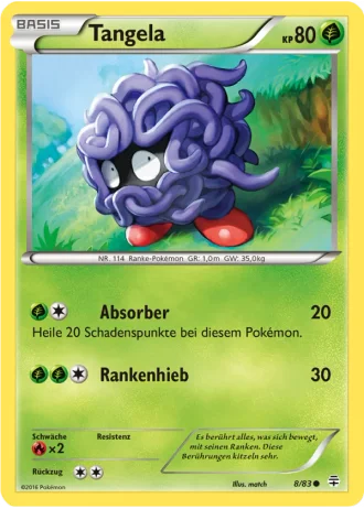 Tangela #8/83 — Generationen