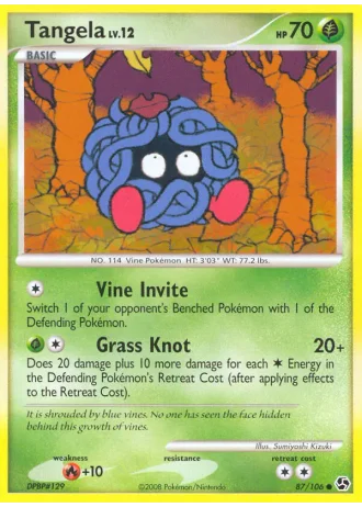 Tangela #87/106 — Incontri Leggendari
