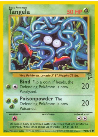 Tangela #96/130 — Base Set 2