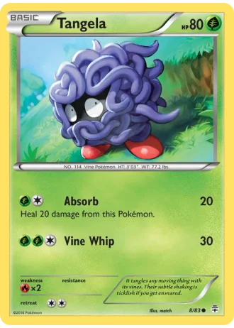 Tangela (Toys R Us 2016) #8/83 — Generations