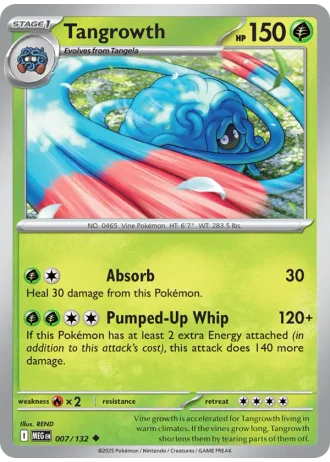 Tangrowth #007/132 — Mega Evolution