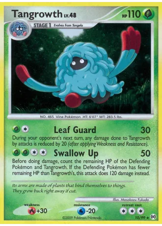 Tangrowth #10/99 — Arceus