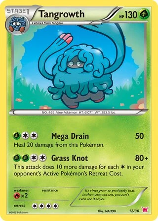 Tangrowth #12 — XY trainer Kit (Latias)